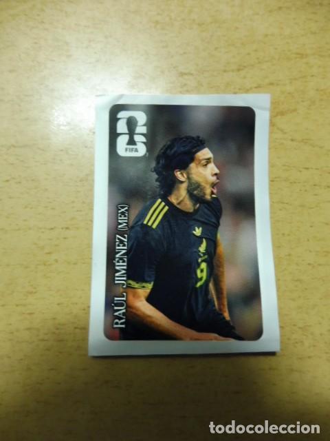 Cromos de f&uacute;tbol: 1CROMO RAUL JIMENEZ COCACOLA MEXICO EDICION LIMITADA FIFA WORLD CUP 26 PANINI MUNDIAL 2026 SIN PEGAR