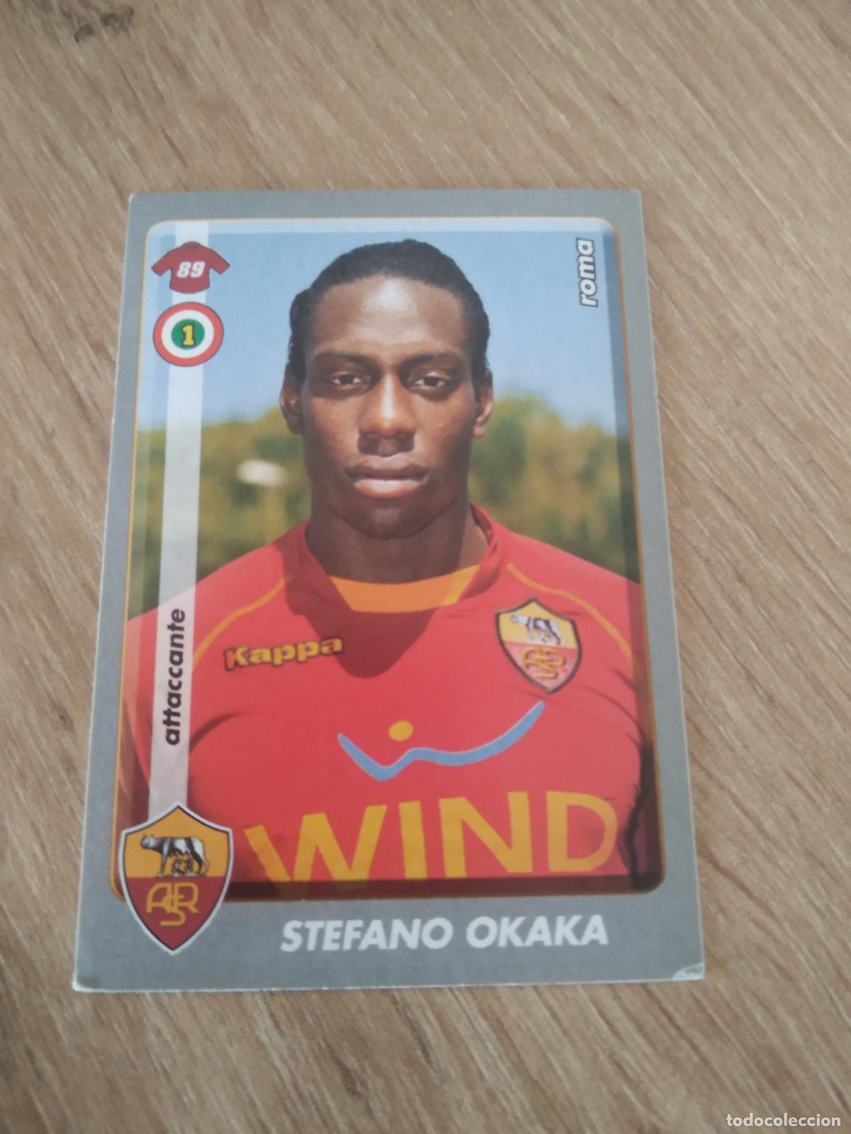 Cromos de f&uacute;tbol: 381 STEFANO OKAKA ROMA CROMO FUTBOL PANINI LIGA ITALIA 2008-2009 CALCIATORI 08-09