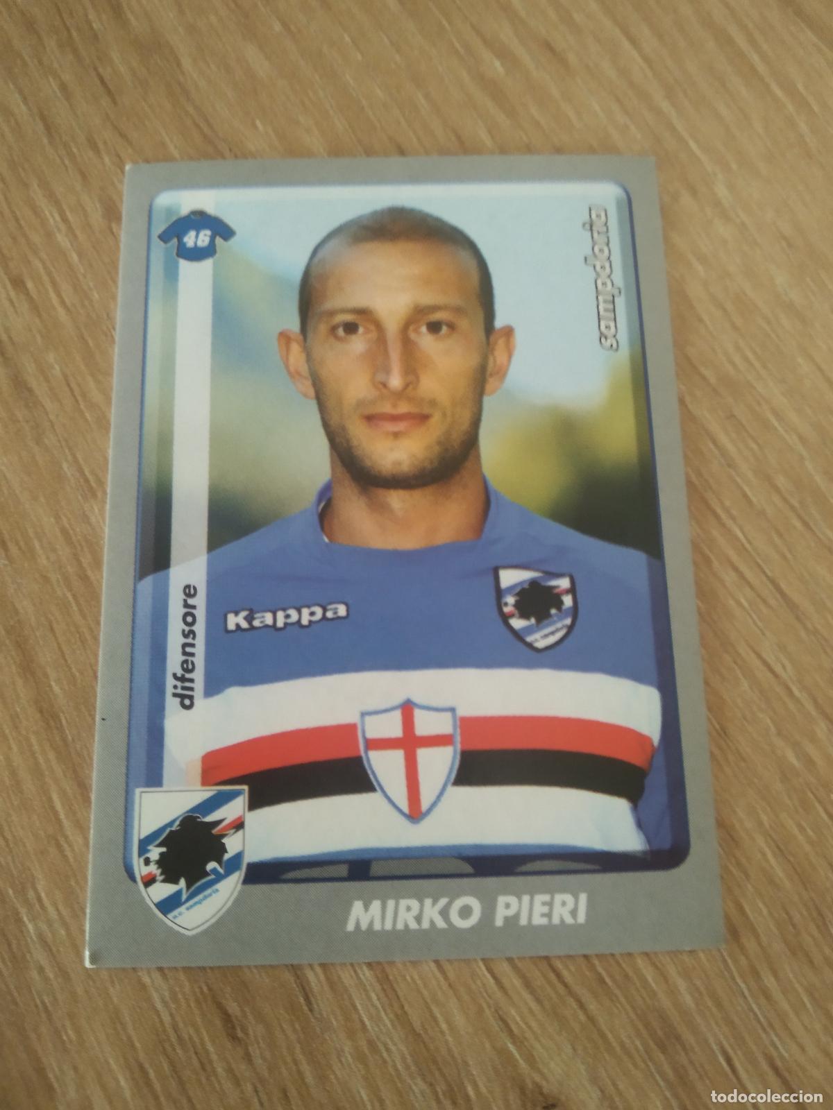 Cromos de f&uacute;tbol: 395 MIRKO PIERI SAMPDORIA CROMO FUTBOL PANINI LIGA ITALIA 2008-2009 CALCIATORI 08-09