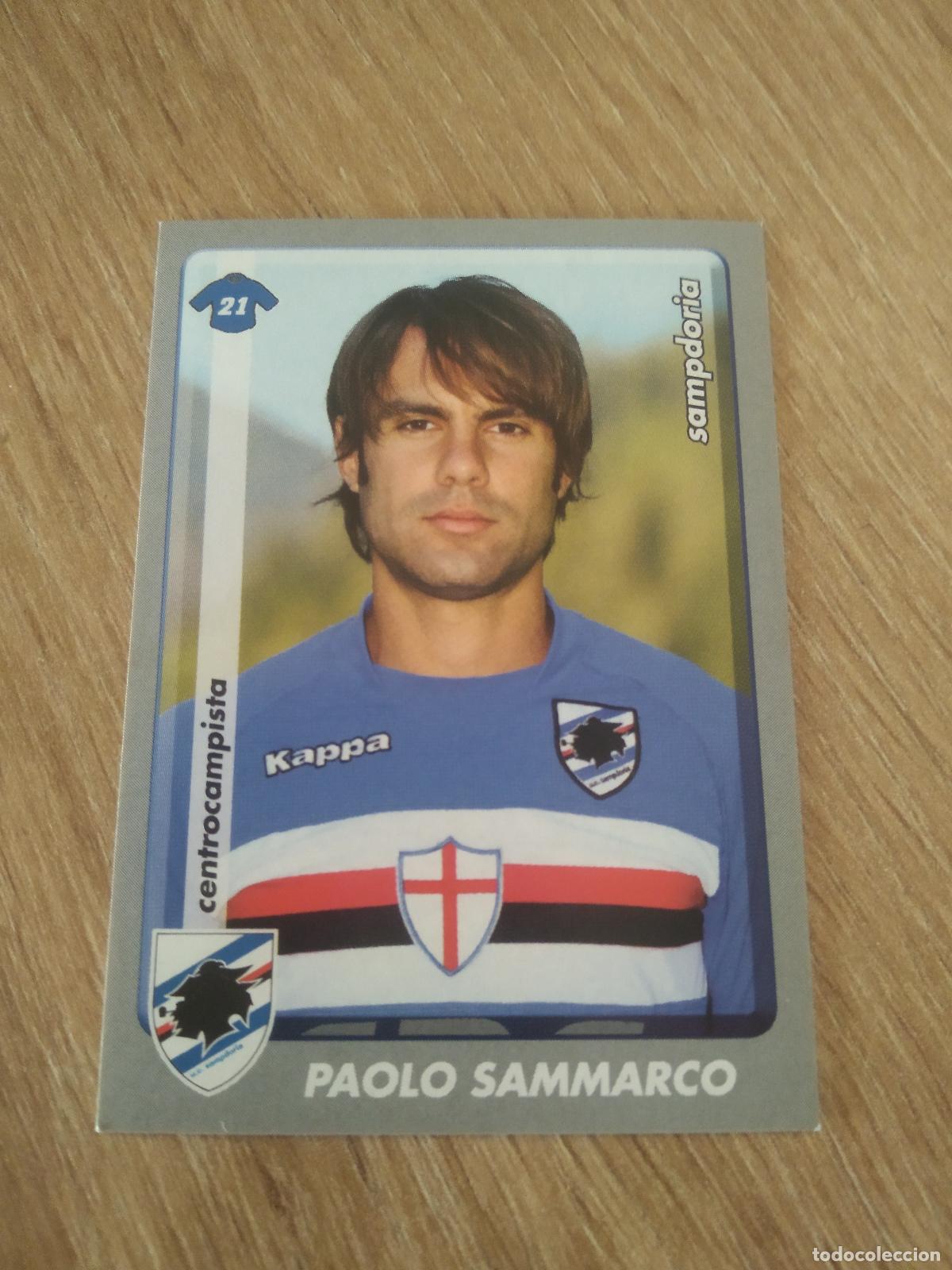 Cromos de f&uacute;tbol: 399 PAOLO SAMMARCO SAMPDORIA CROMO FUTBOL PANINI LIGA ITALIA 2008-2009 CALCIATORI 08-09