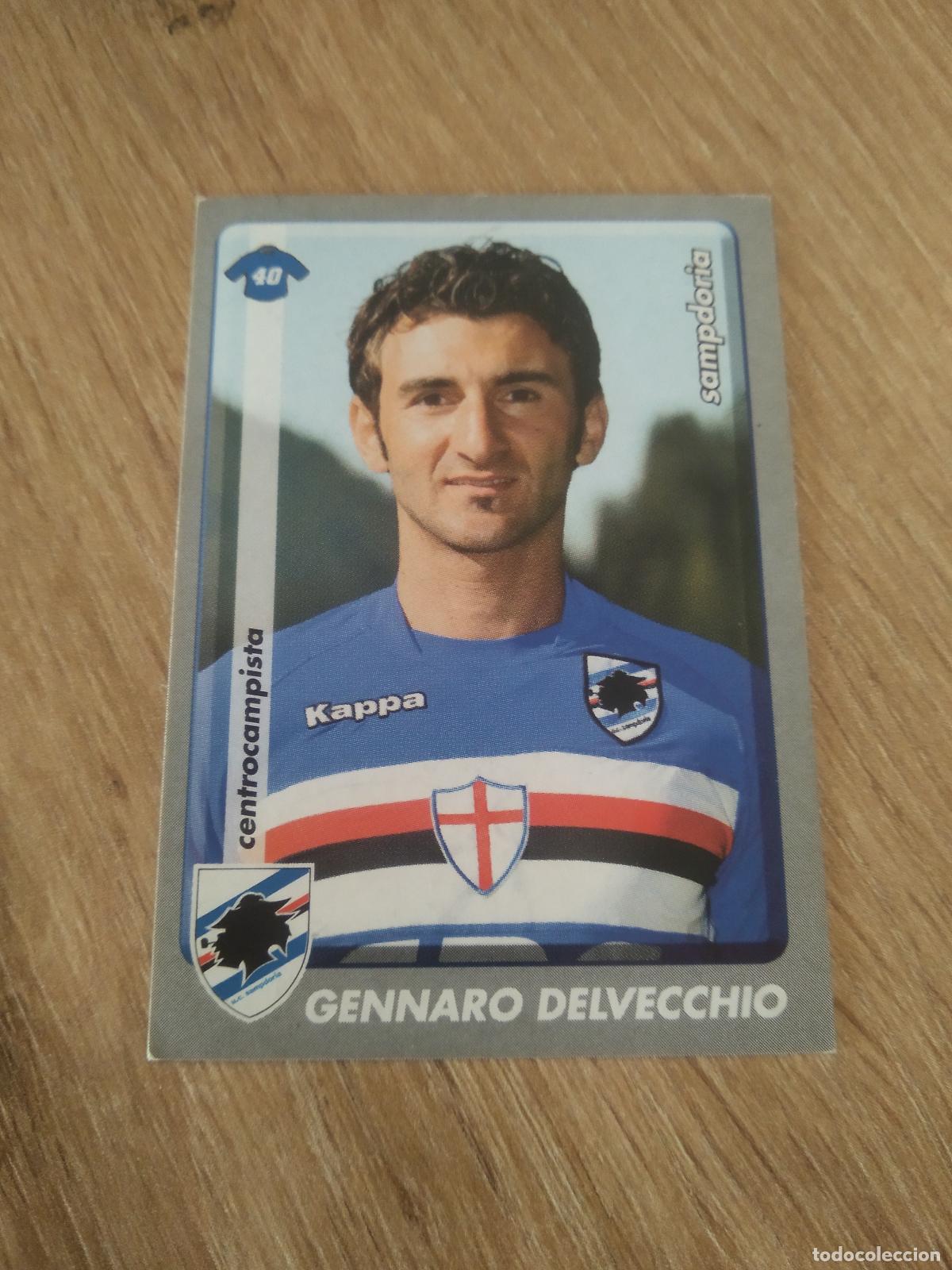 Cromos de f&uacute;tbol: 402 GENNARO DELVECCHIO SAMPDORIA CROMO FUTBOL PANINI LIGA ITALIA 2008-2009 CALCIATORI 08-09