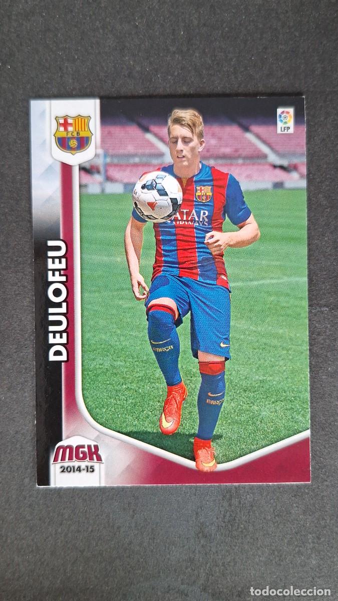 Cromos de f&uacute;tbol: L1 DEULOFEU F. C. BARCELONA 69 PANINI MEGACRACKS 2014 2015 14 15