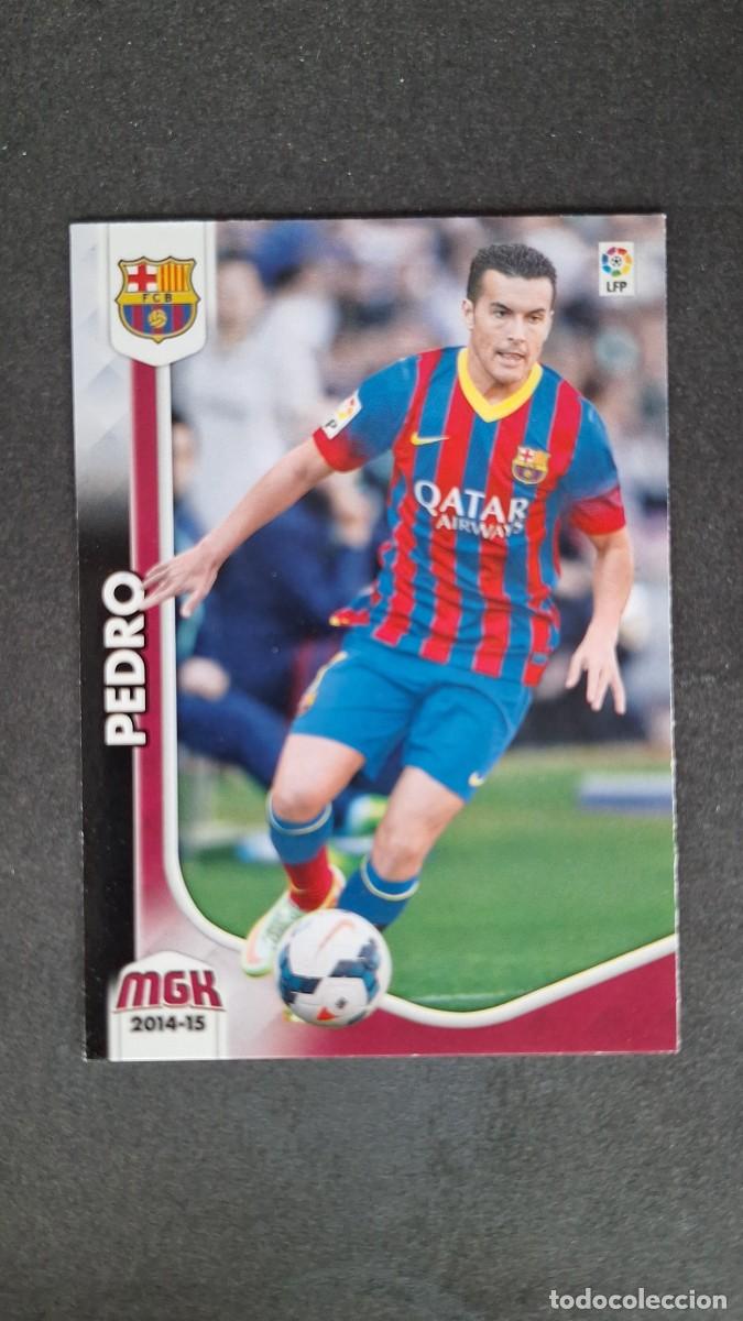 Cromos de f&uacute;tbol: L1 PEDRO F. C. BARCELONA 72 PANINI MEGACRACKS 2014 2015 14 15