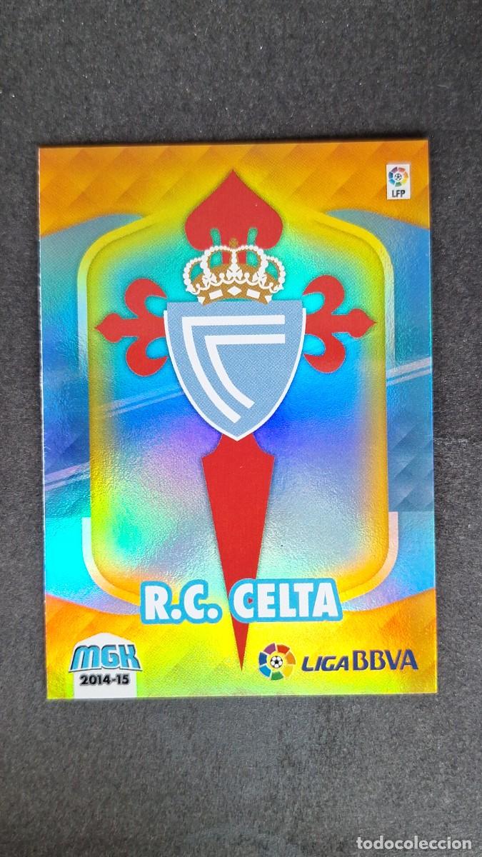 Cromos de f&uacute;tbol: L1 ESCUDO CELTA DE VIGO 73 PANINI MEGACRACKS 2014 2015 14 15