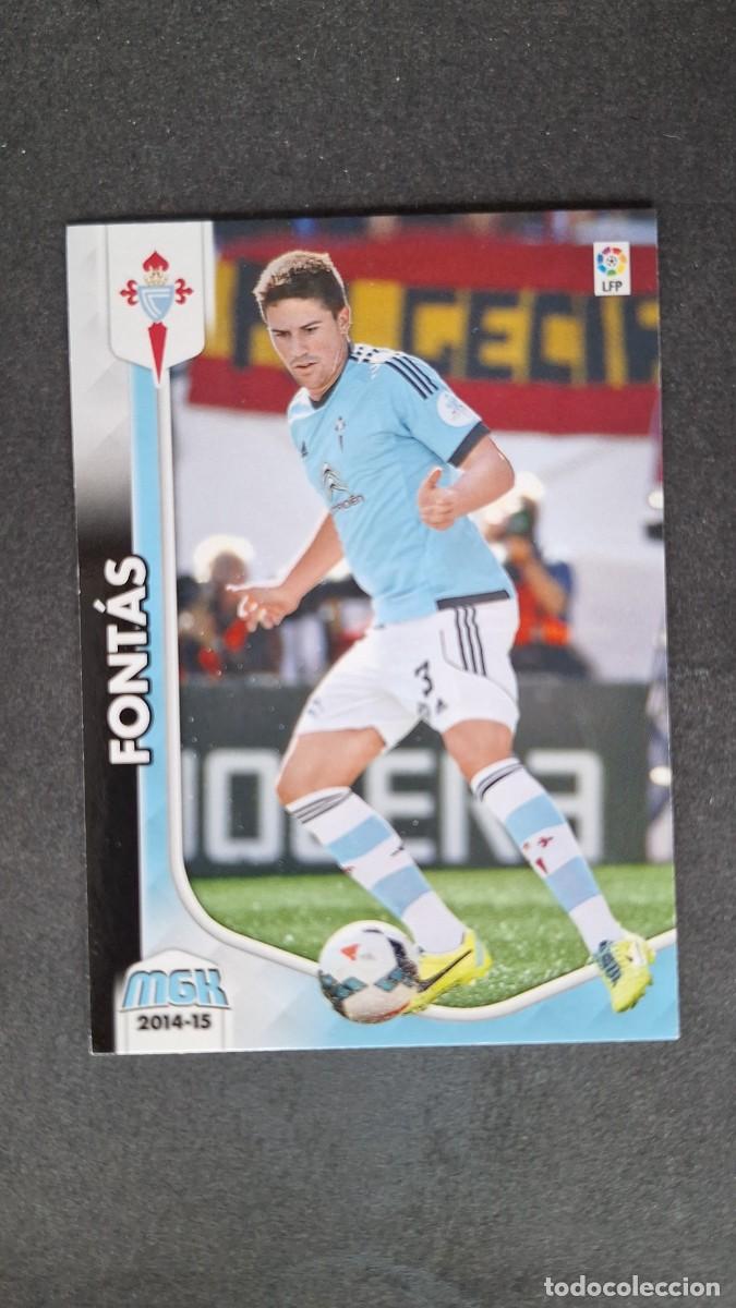 Cromos de Futebol: L1 FONTAS CELTA DE VIGO 77 PANINI MEGACRACKS 2014 2015 14 15