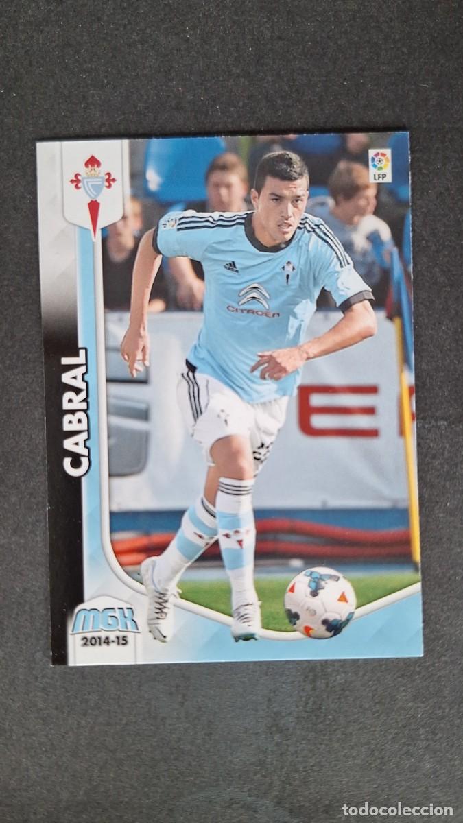 Cromos de Futebol: L1 CABRAL CELTA DE VIGO 78 PANINI MEGACRACKS 2014 2015 14 15