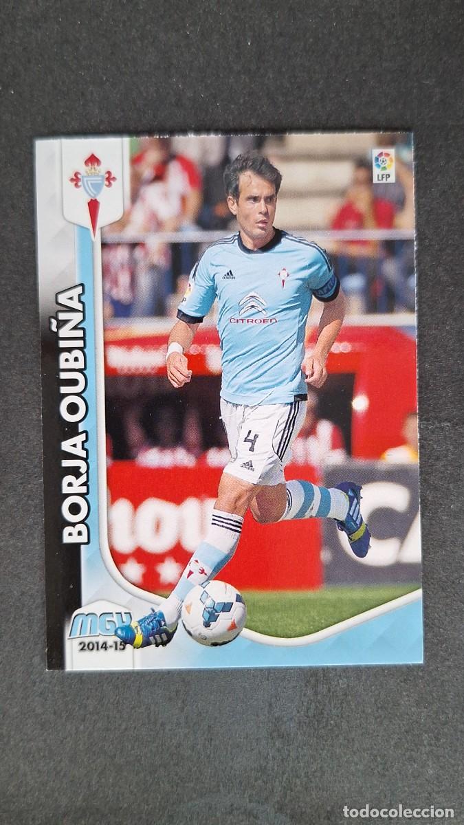 Cromos de Futebol: L1 BORJA OUBI&Ntilde;A CELTA DE VIGO 81 PANINI MEGACRACKS 2014 2015 14 15