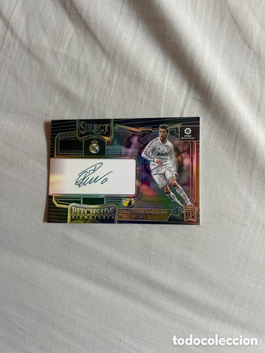 Cromos de Futebol: Carta cristiano firmada de national treasures