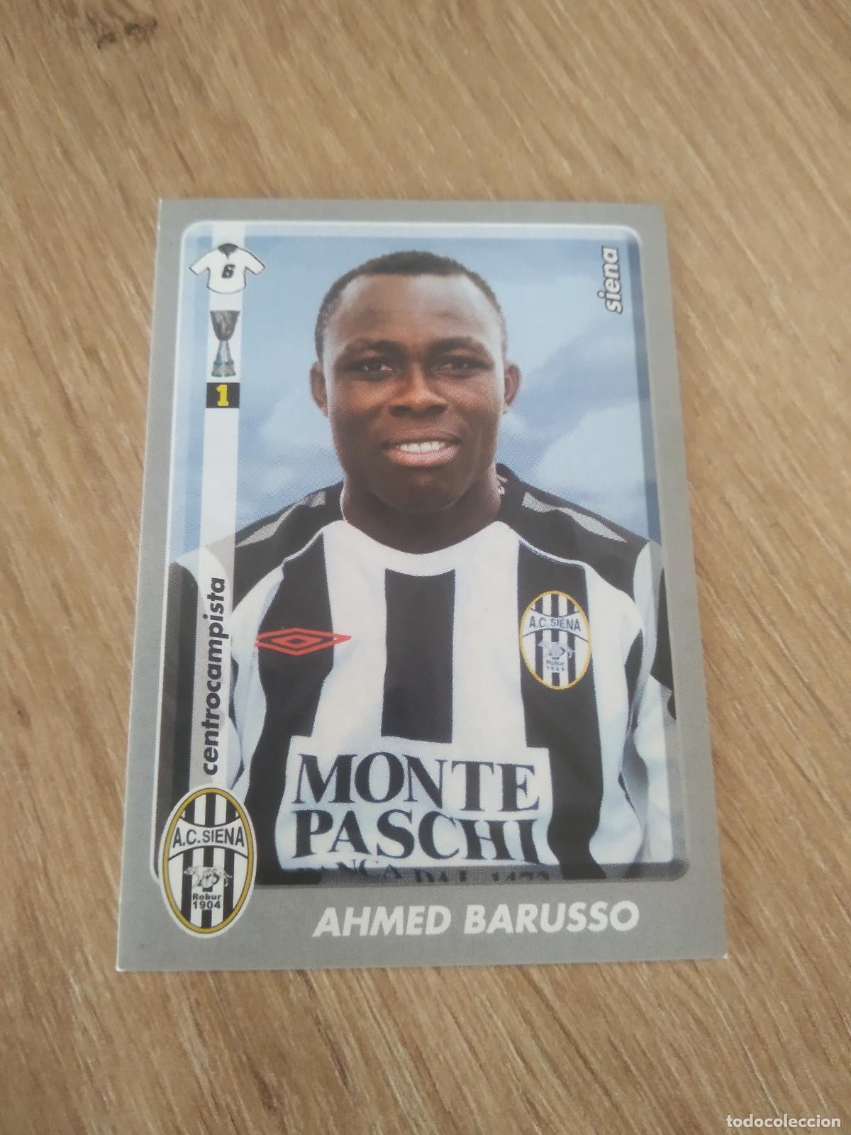 Cromos de Futebol: 424 AHMED BARUSSO SIENA CROMO FUTBOL PANINI LIGA ITALIA 2008-2009 CALCIATORI 08-09