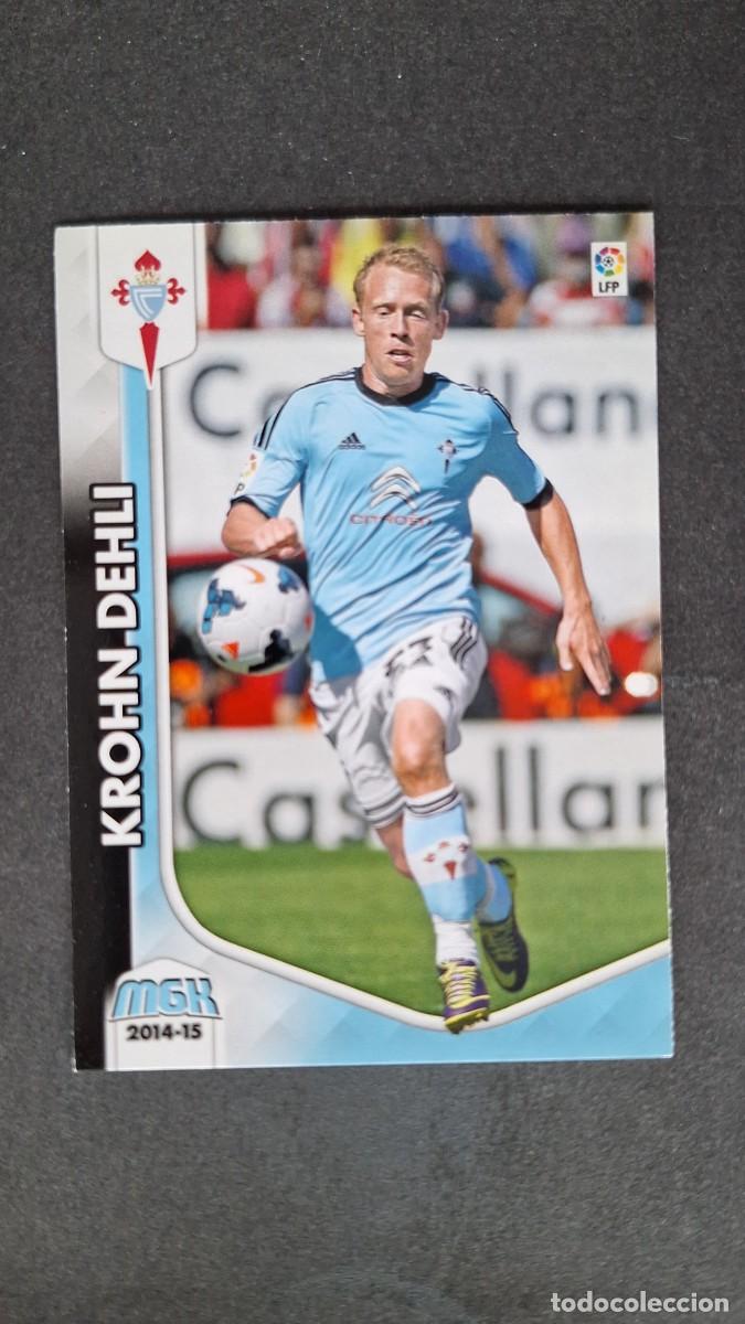 Cromos de f&uacute;tbol: L1 KROHN DEHLI CELTA DE VIGO 84 PANINI MEGACRACKS 2014 2015 14 15