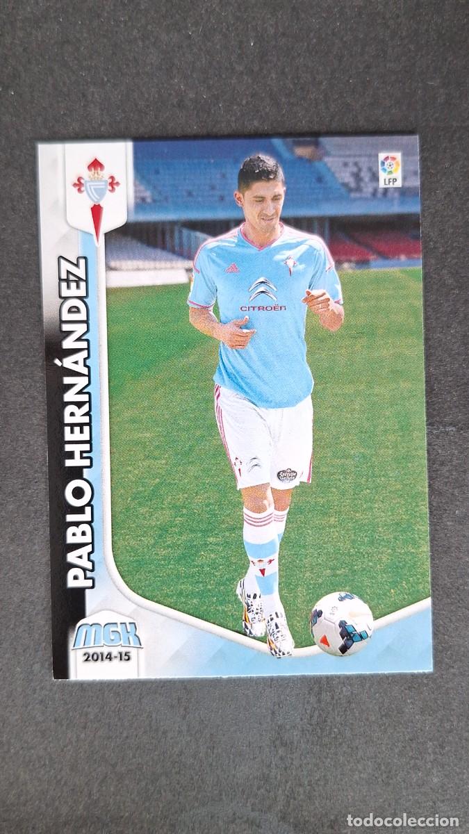Cromos de f&uacute;tbol: L1 PABLO HERNANDEZ CELTA DE VIGO 86 PANINI MEGACRACKS 2014 2015 14 15