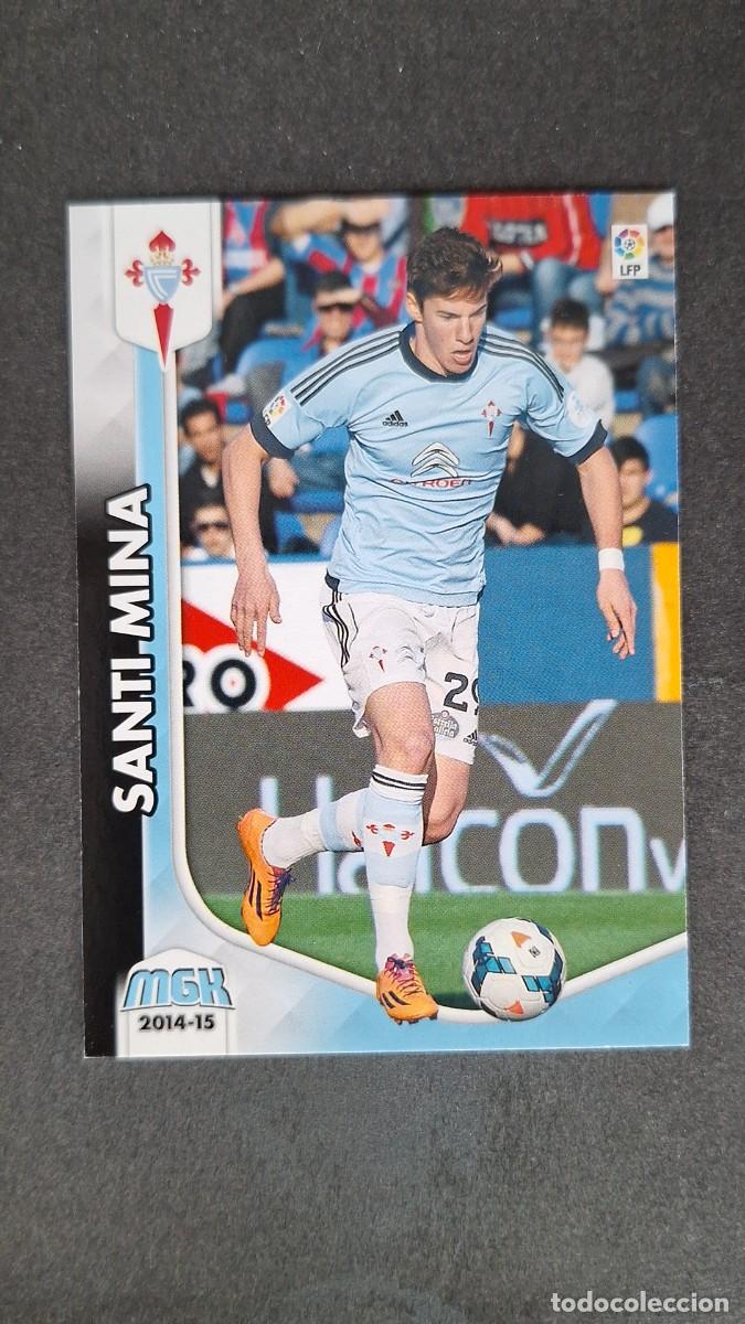 Cromos de f&uacute;tbol: L1 SANTI MINA CELTA DE VIGO 89 PANINI MEGACRACKS 2014 2015 14 15