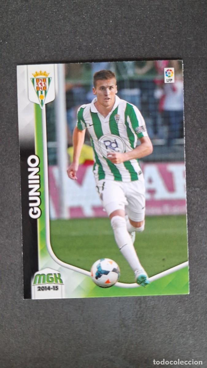 Cromos de f&uacute;tbol: L1 GUNINO CORDOBA C. F. 93 PANINI MEGACRACKS 2014 2015 14 15