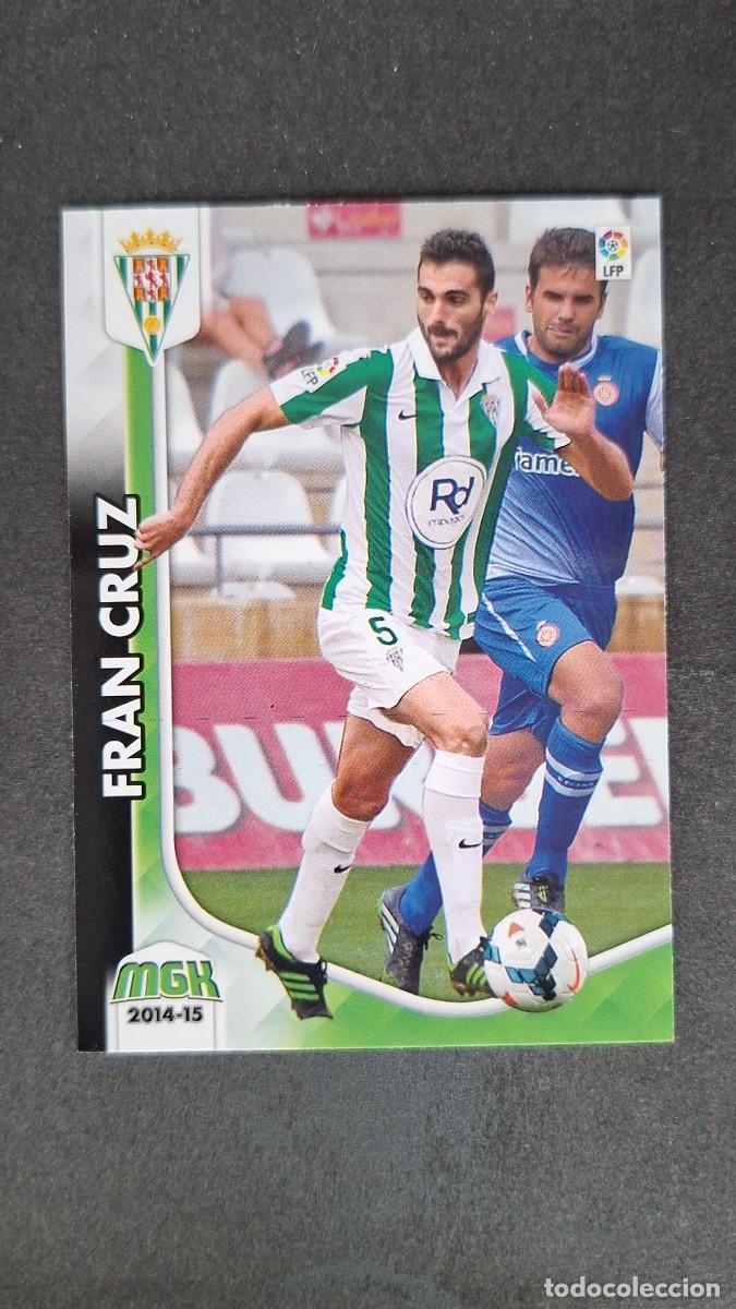Cromos de f&uacute;tbol: L1 FRAN CRUZ CORDOBA C. F. 95 PANINI MEGACRACKS 2014 2015 14 15