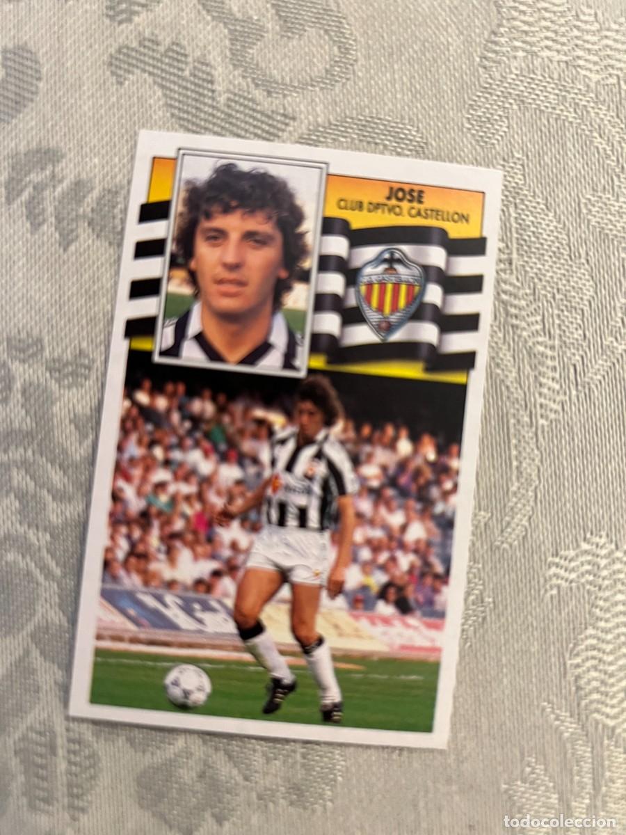 Figurine di Calcio: JOS&Eacute; CASTELL&Oacute;N NUEVO EDICIONES ESTE 1990/91 90-91