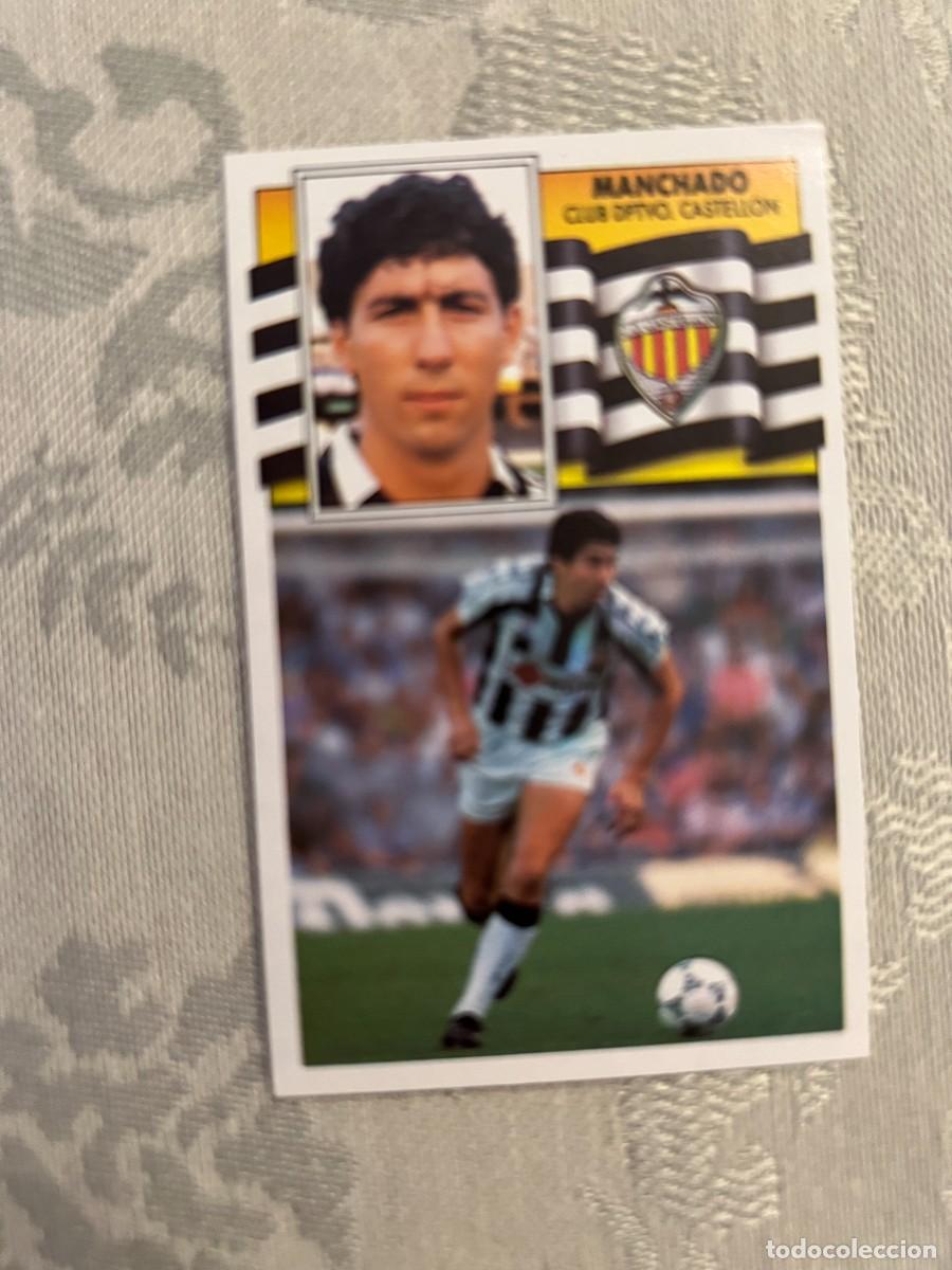 Figurine di Calcio: MANCHADO CASTELL&Oacute;N NUEVO EDICIONES ESTE 1990/91 90-91