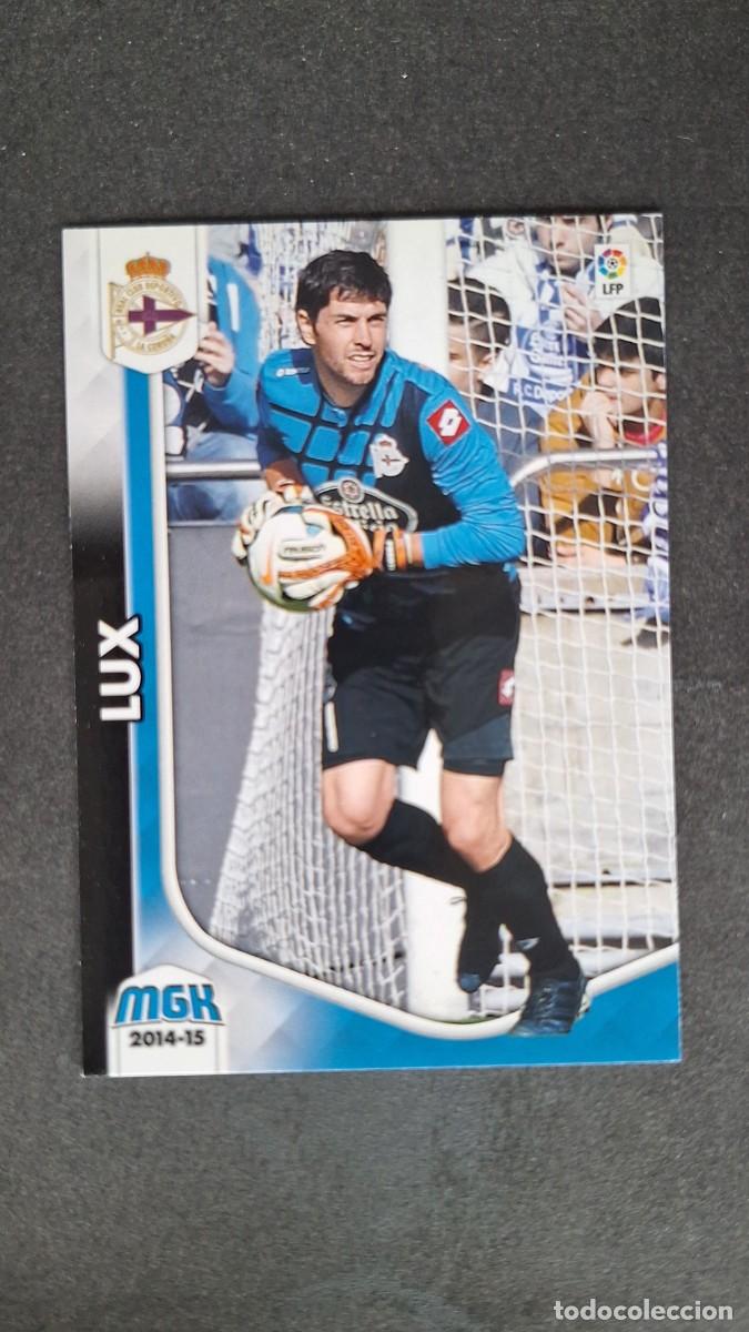 Figurine di Calcio: L1 LUX DEPORTIVO DE LA CORU&Ntilde;A 110 PANINI MEGACRACKS 2014 2015 14 15