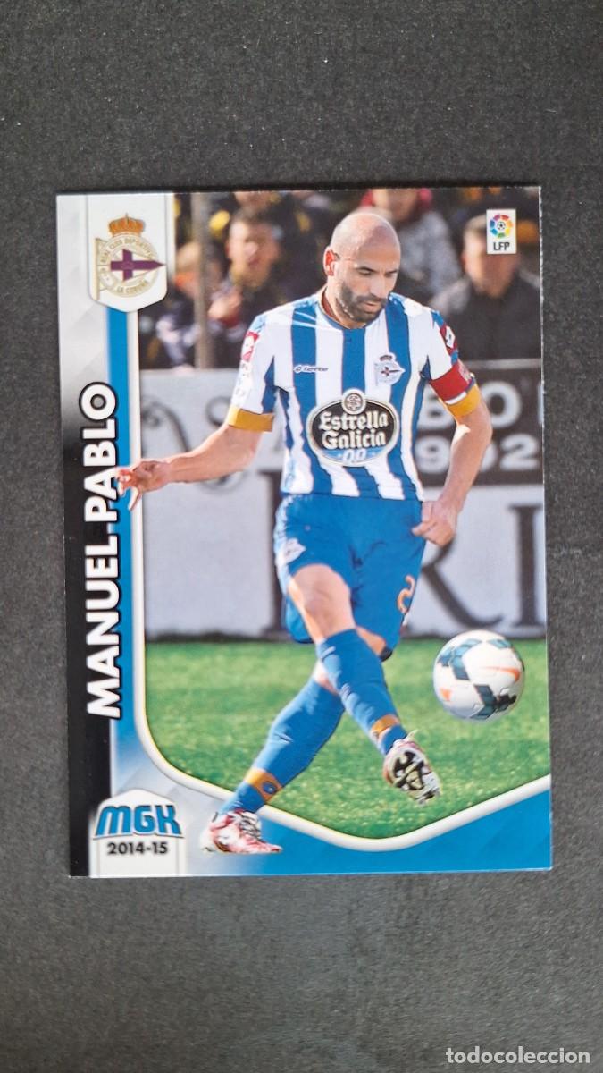 Figurine di Calcio: L1 MANUEL PABLO DEPORTIVO DE LA CORU&Ntilde;A 112 PANINI MEGACRACKS 2014 2015 14 15