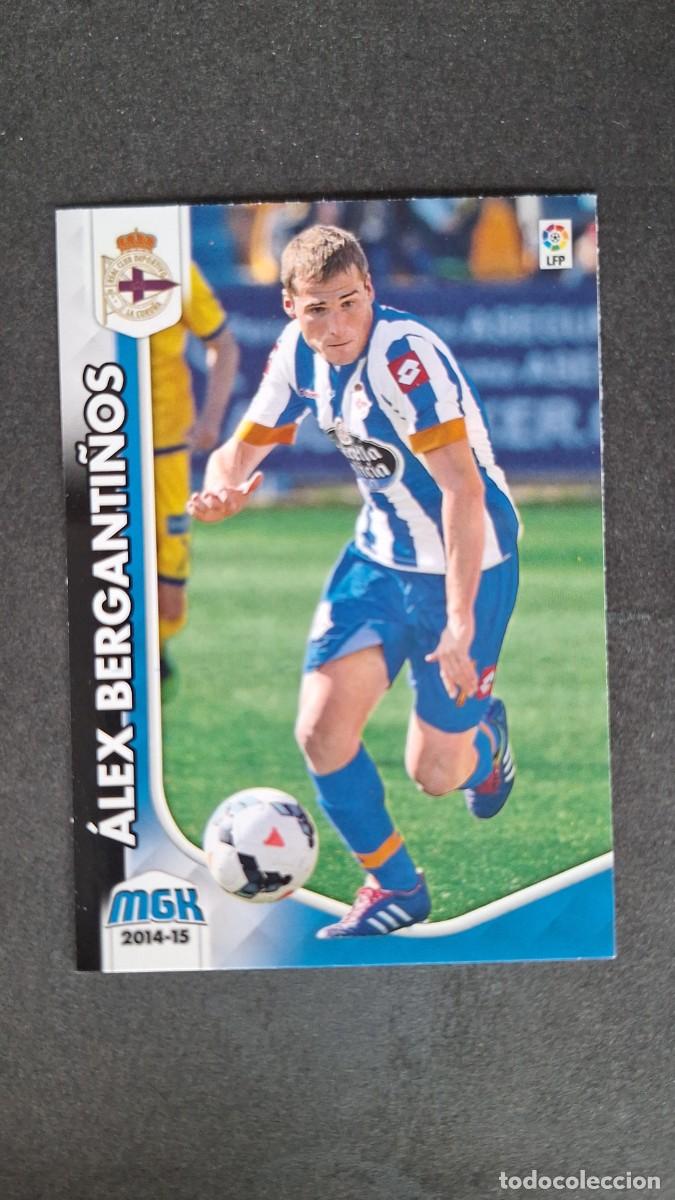 Cromos de f&uacute;tbol: L1 ALEX BERGANTI&Ntilde;OS DEPORTIVO DE LA CORU&Ntilde;A 117 PANINI MEGACRACKS 2014 2015 14 15