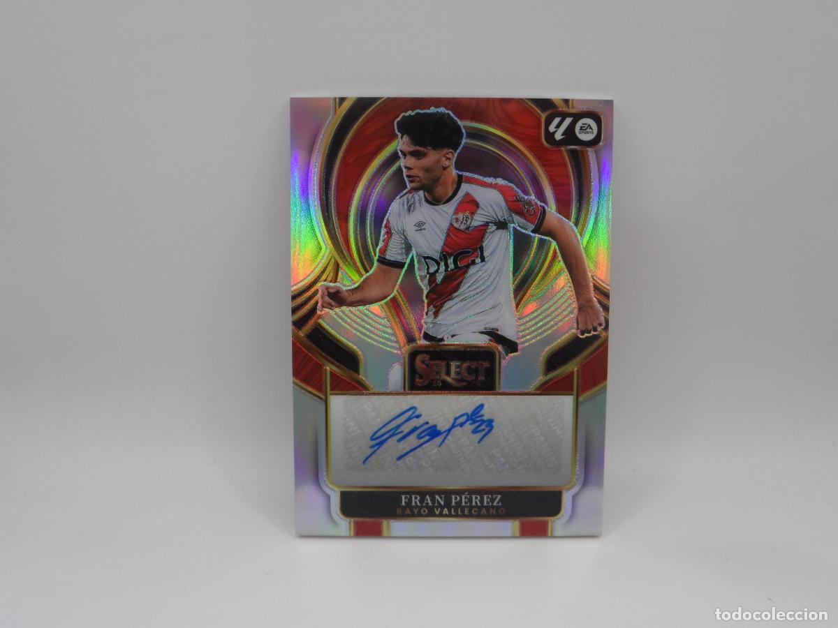 Cromos de f&uacute;tbol: AUTO FRAN PEREZ RAYO VALLECANO PANINI SELECT 2025 2026 25 26 PRIZM AUTOGRAFO