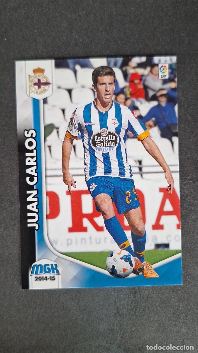 Cromos de f&uacute;tbol: L1 JUAN CARLOS DEPORTIVO DE LA CORU&Ntilde;A 119 PANINI MEGACRACKS 2014 2015 14 15