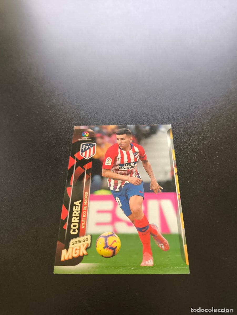 Cromos de f&uacute;tbol: 52 &Aacute;ngel Correa ATLETICO DE MADRID PANINI LIGA MECRACRACKS MGK 2019 2020 19 20 NO ESTE