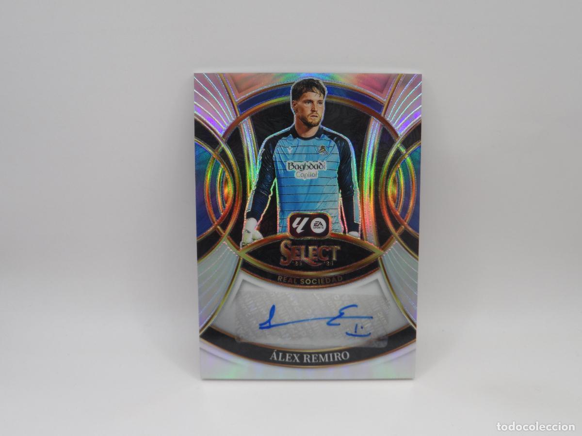 Cromos de f&uacute;tbol: AUTO ALEX REMIRO REAL SOCIEDAD PANINI SELECT 2025 2026 25 26 PRIZM AUTOGRAFO