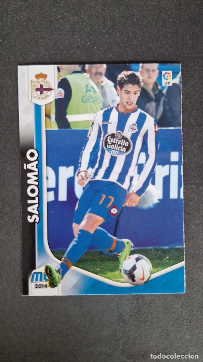Cromos de f&uacute;tbol: L1 SALOMAO DEPORTIVO DE LA CORU&Ntilde;A 122 PANINI MEGACRACKS 2014 2015 14 15