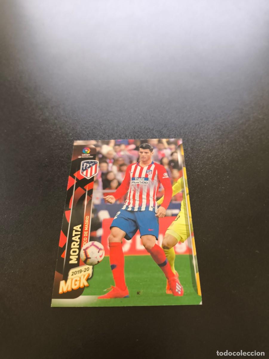 Cromos de f&uacute;tbol: 53 Alvaro Morata ATLETICO DE MADRID PANINI LIGA MECRACRACKS MGK 2019 2020 19 20 NO ESTE