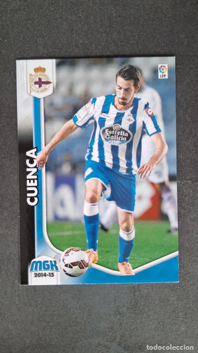 Cromos de f&uacute;tbol: L1 CUENCA DEPORTIVO DE LA CORU&Ntilde;A 123 PANINI MEGACRACKS 2014 2015 14 15