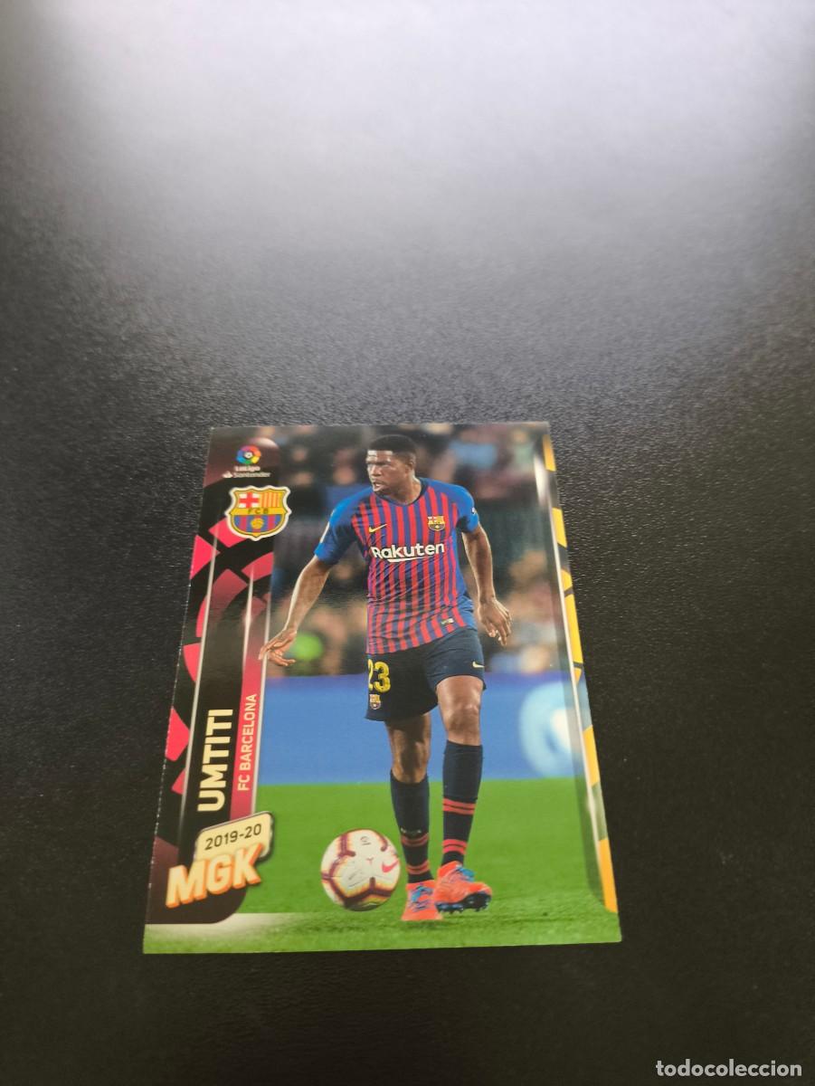 Fu&szlig;ball-Sticker: 61 Samuel Umtiti BARCELONA PANINI LIGA MECRACRACKS MGK 2019 2020 19 20 NO ESTE