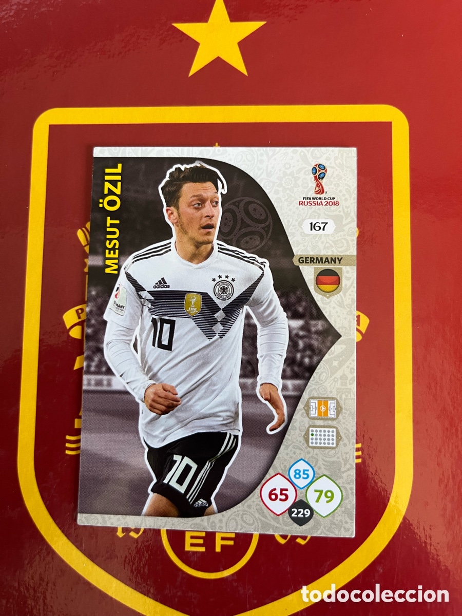 Cromos de f&uacute;tbol: 167 OZIL &Ouml;ZIL ADRENALYN MUNDIAL FIFA WORLD CUP 2018 18 RUSIA ALEMANIA