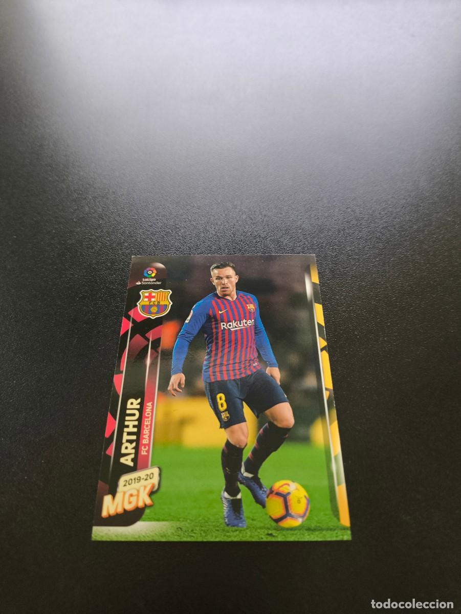 Cromos de f&uacute;tbol: 66 Arthur BARCELONA PANINI LIGA MECRACRACKS MGK 2019 2020 19 20 NO ESTE