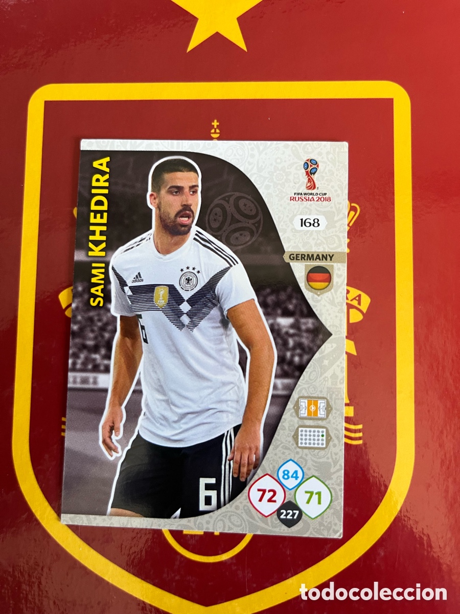 Cromos de f&uacute;tbol: 168 KHEDIRA ADRENALYN MUNDIAL FIFA WORLD CUP 2018 18 RUSIA ALEMANIA