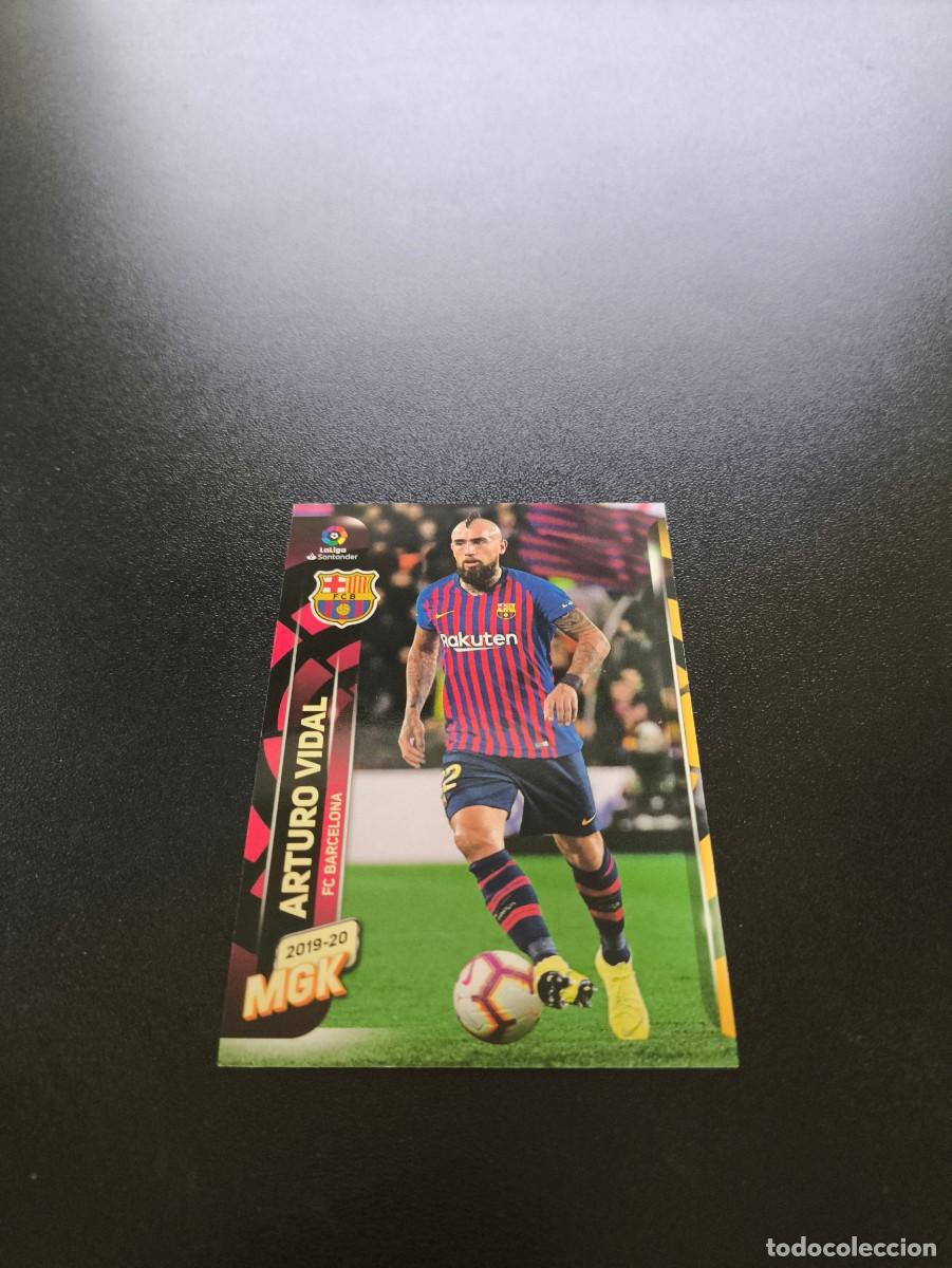 Cromos de f&uacute;tbol: 67 Arturo Vidal BARCELONA PANINI LIGA MECRACRACKS MGK 2019 2020 19 20 NO ESTE