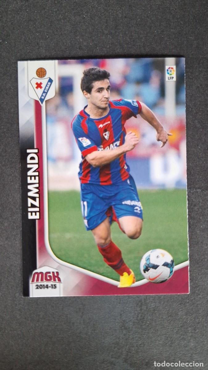 Cromos de f&uacute;tbol: L1 EIZMENDI S. D. EIBAR 138 PANINI MEGACRACKS 2014 2015 14 15