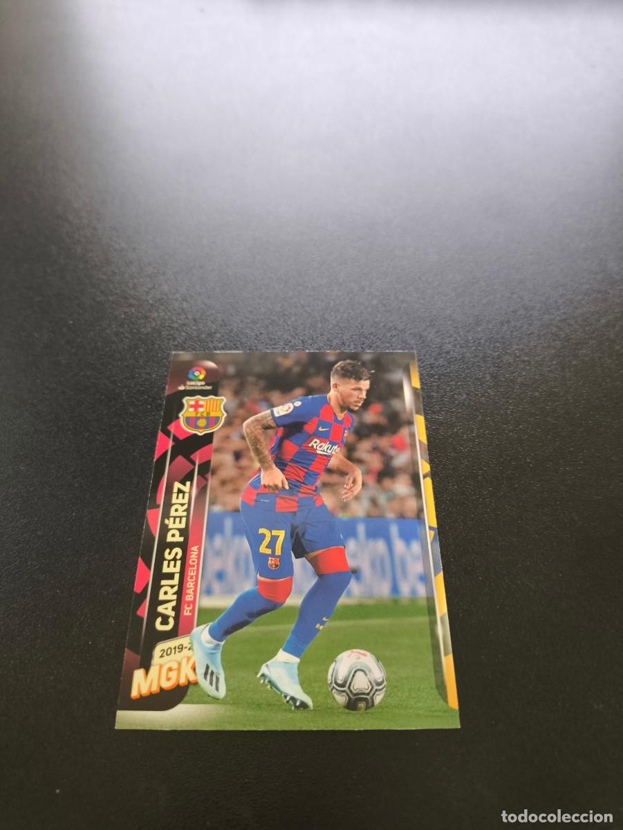 Cromos de f&uacute;tbol: 69 BIS Carles P&eacute;rez BARCELONA PANINI LIGA MECRACRACKS MGK 2019 2020 19 20 NO ESTE
