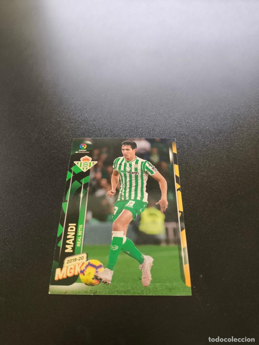 Cromos de Futebol: 77 Mandi REAL BETIS PANINI LIGA MECRACRACKS MGK 2019 2020 19 20 NO ESTE