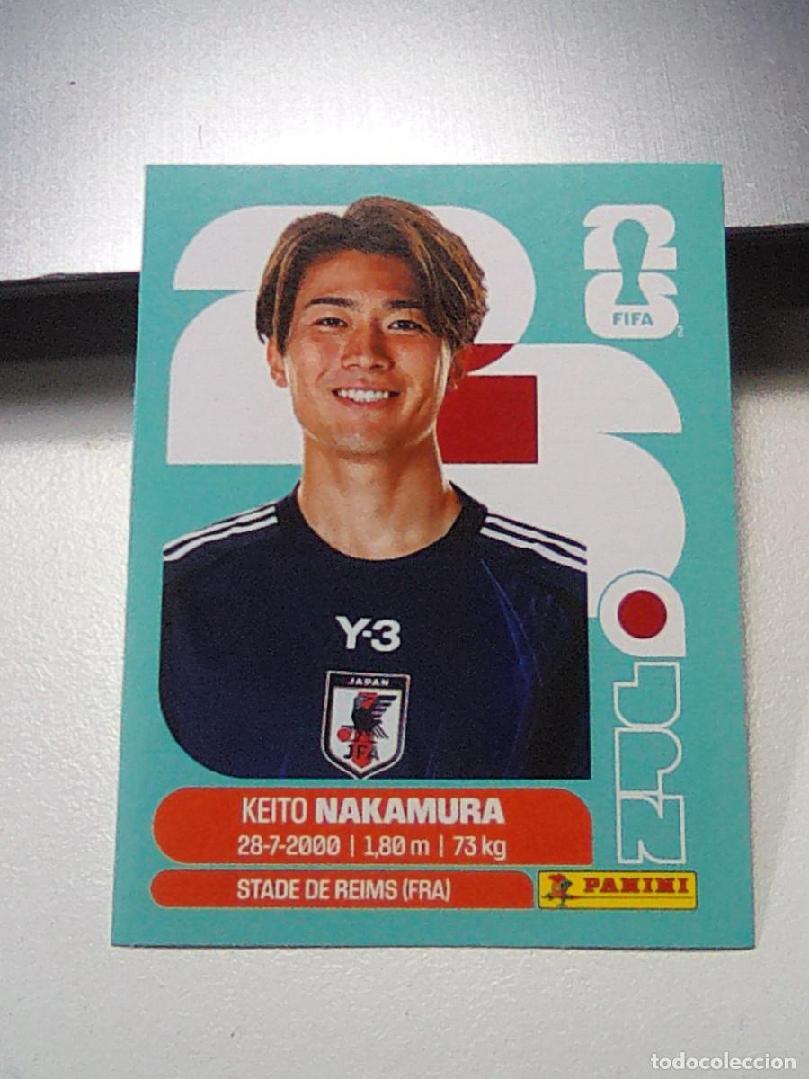 Figurine di Calcio: B29 JPN15 KEITO NAKAMURA 15 JAP&Oacute;N JAPAN JPN MUNDIAL FIFA WORLD CUP 2026 STICKER PANINI