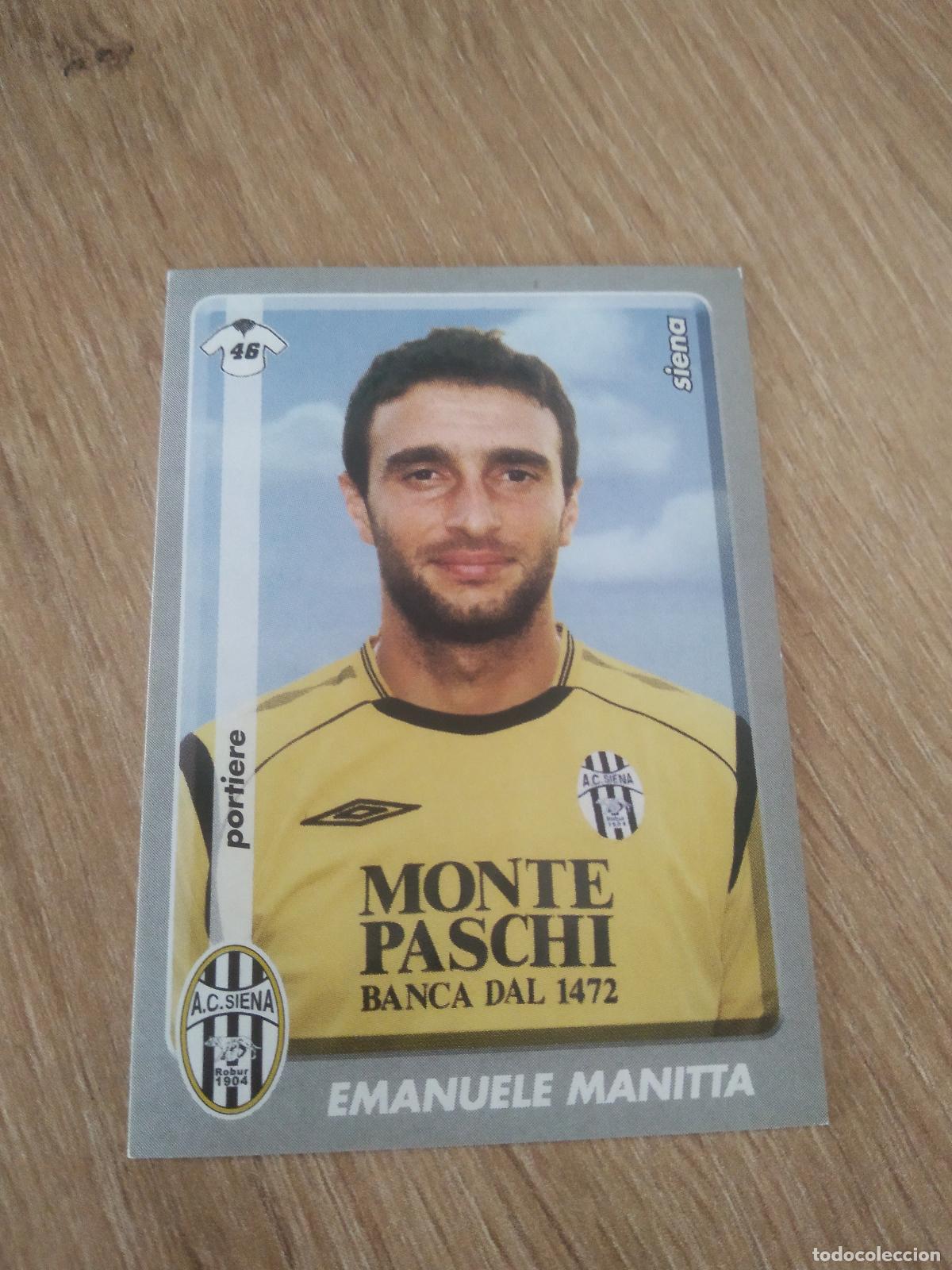 Figurine di Calcio: 432 EMANUELE MANITTA SIENA CROMO FUTBOL PANINI LIGA ITALIA 2008-2009 CALCIATORI 08-09