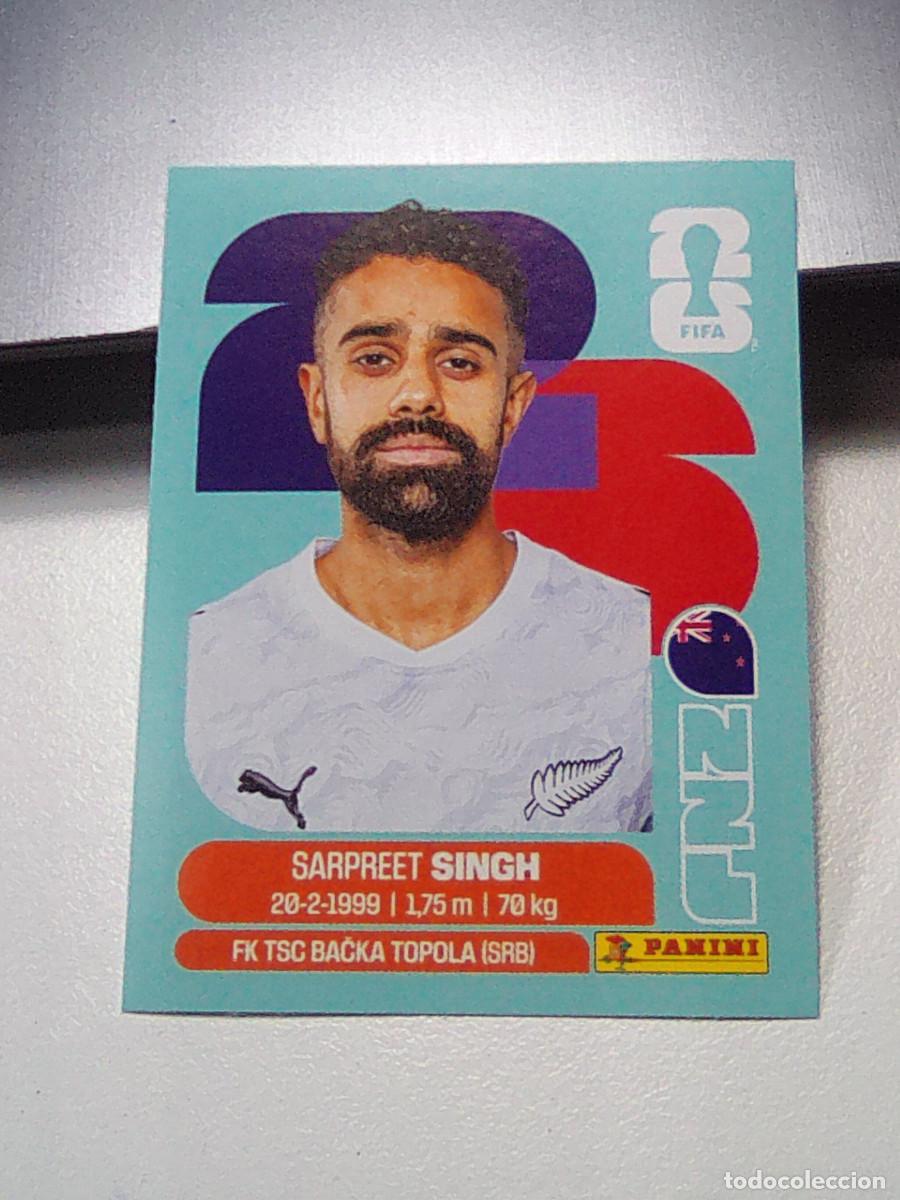 Figurine di Calcio: B29 NZL11 SARPREET SINGH 11 NUEVA ZELANDA NZL NEW ZEALAND MUNDIAL FIFA WORLD CUP 2026 STICKER PANINI