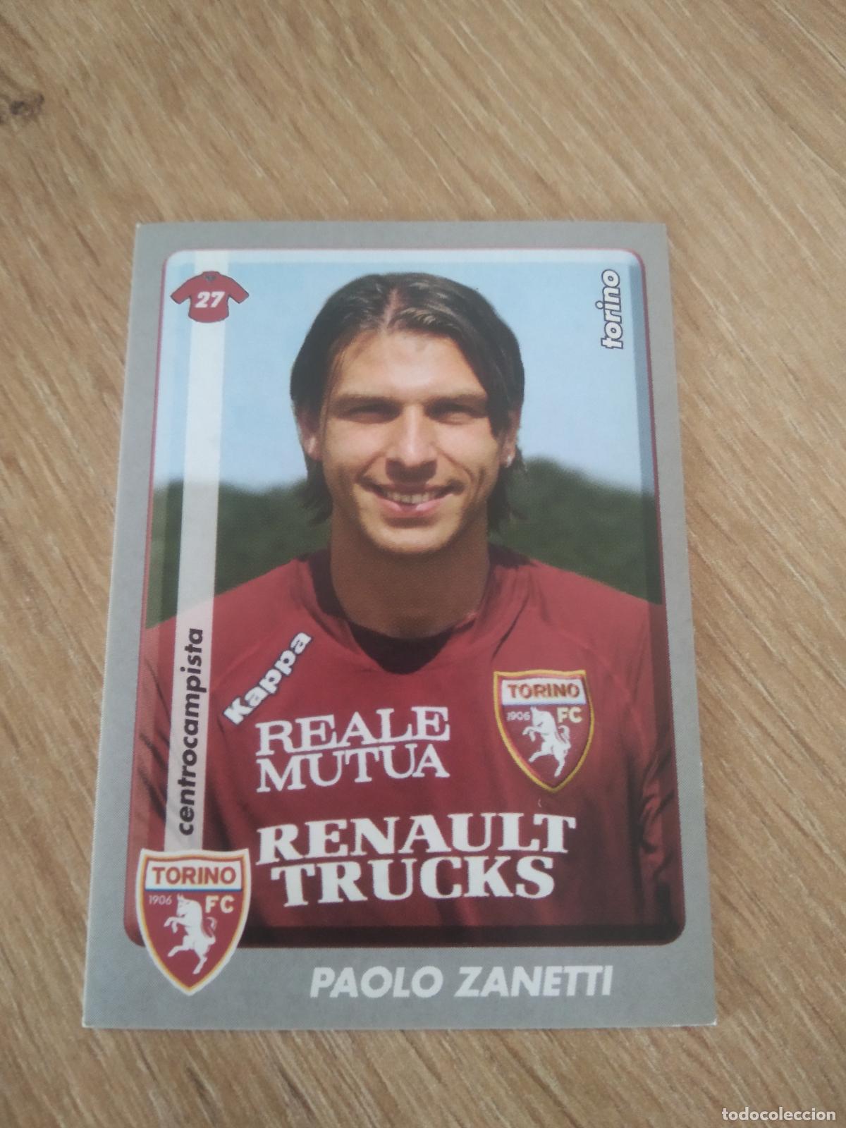 Figurine di Calcio: 448 PAOLO ZANETTI TORINO CROMO FUTBOL PANINI LIGA ITALIA 2008-2009 CALCIATORI 08-09