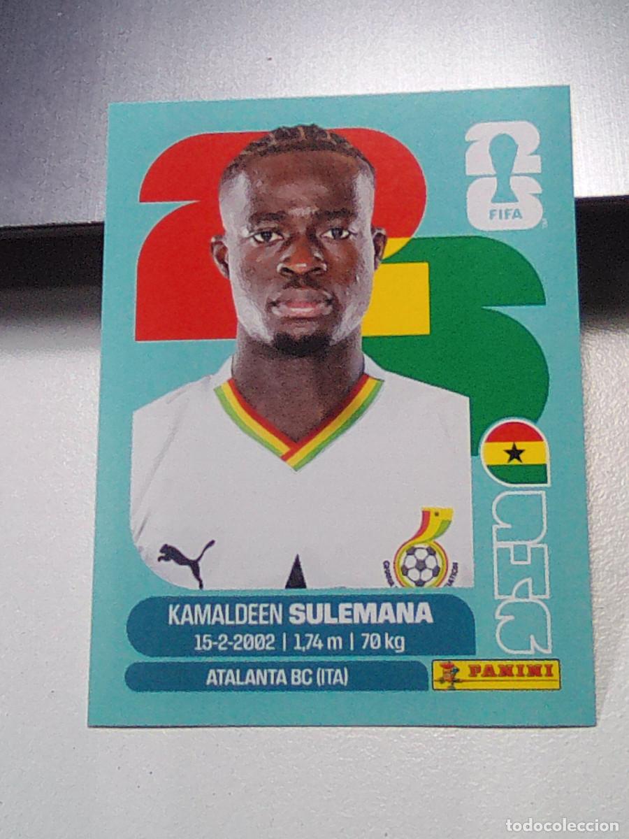 Cromos de f&uacute;tbol: B29 GHA 12 GHA12 KAMALDEEN SULEMANA GHANA GHA MUNDIAL FIFA WORLD CUP 2026 STICKER PANINI