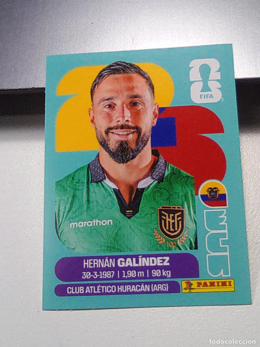 Cromos de f&uacute;tbol: B29 ECU2 HERN&Aacute;N GAL&Iacute;NDEZ 2 ECUADOR ECU MUNDIAL FIFA WORLD CUP 2026 STICKER PANINI