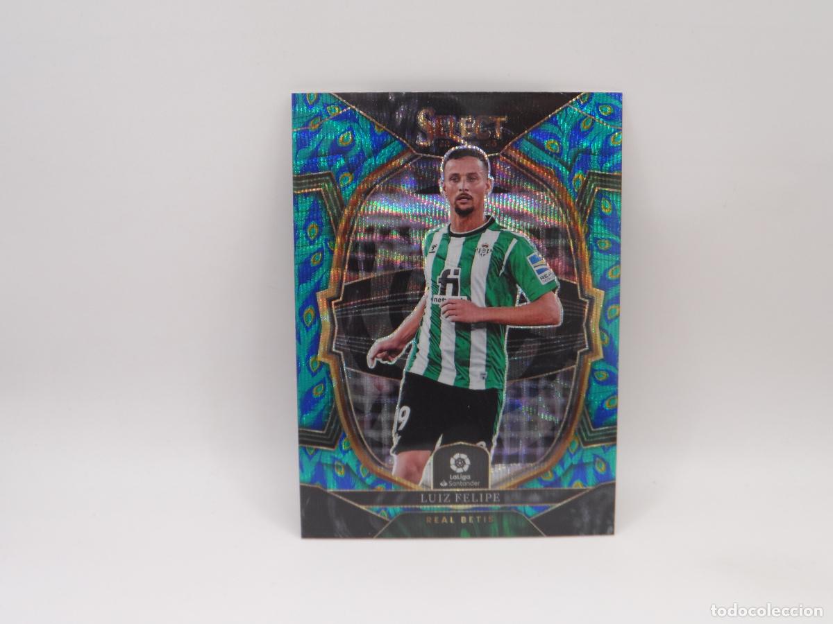 Cromos de f&uacute;tbol: 67 LUIZ FELIPE PARALELA PEACOCK BETIS PANINI SELECT LIGA 2022 2023 22 23 PRIZM
