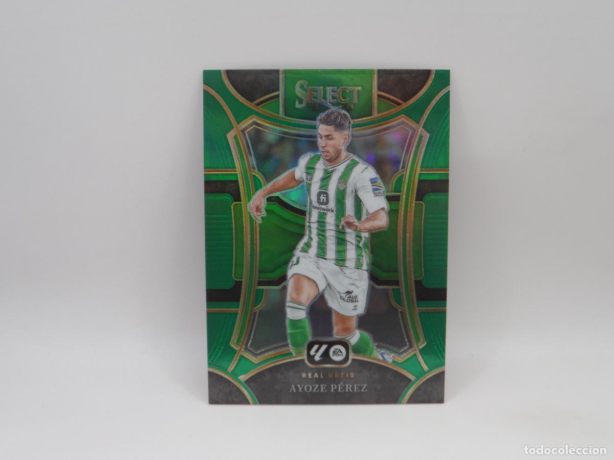 Cromos de f&uacute;tbol: 165 AYOZE PEREZ NUMERADA /5 GREEN BETIS PANINI SELECT LIGA 2023 2024 23 24 PRIZM