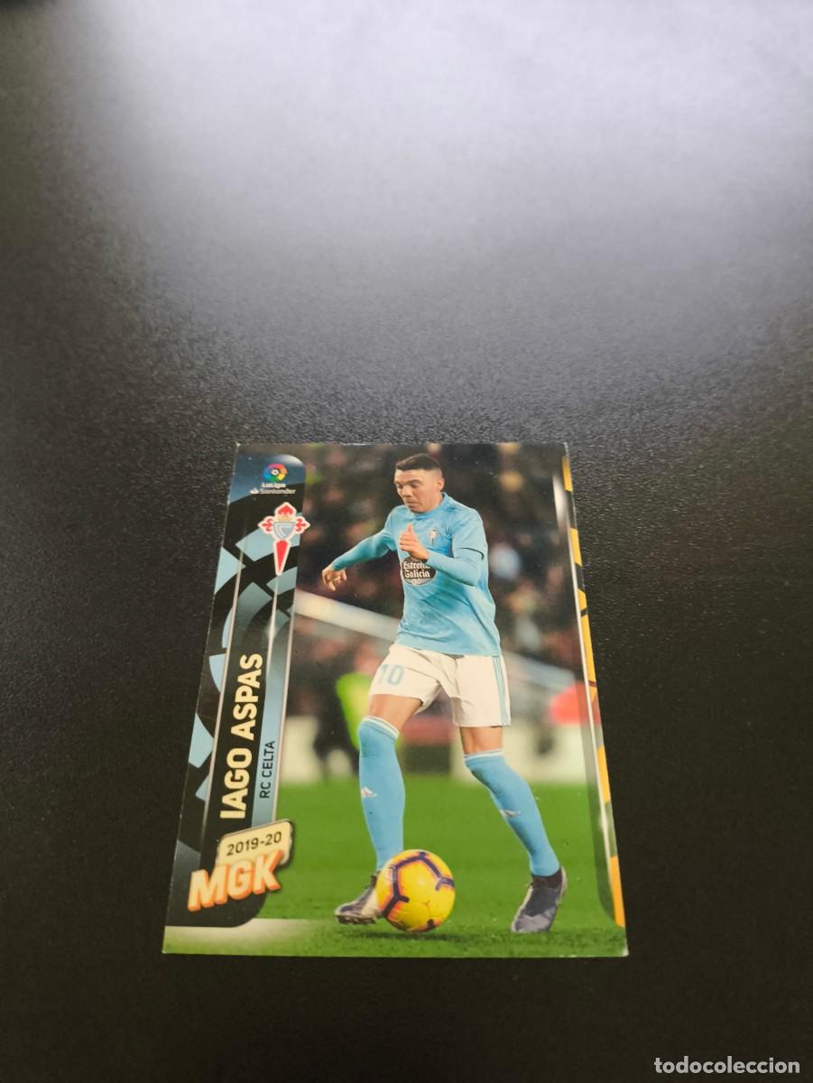 Cromos de f&uacute;tbol: 106 Iago Aspas CELTA DE VIGO PANINI LIGA MECRACRACKS MGK 2019 2020 19 20 NO ESTE