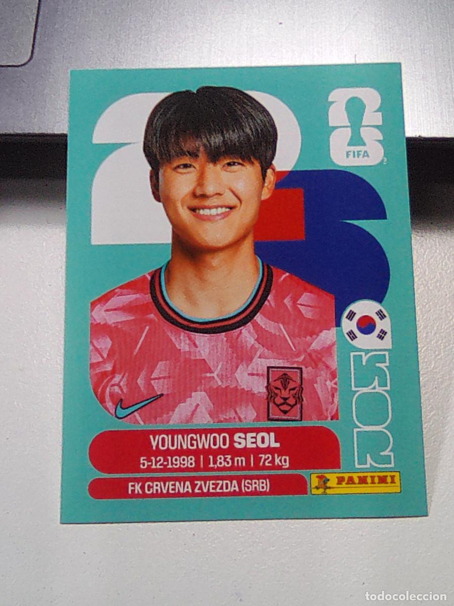 Cromos de f&uacute;tbol: B29 KOR6 YOUNG-WOO SEOL 6 YUMIN COREA DEL SUR KOR MUNDIAL FIFA WORLD CUP 2026 STICKER PANINI