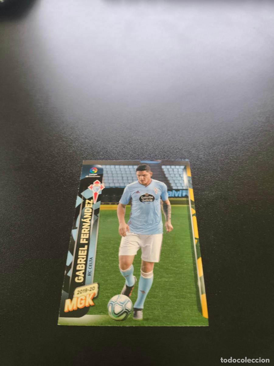 Cromos de f&uacute;tbol: 107 Gabriel Fern&aacute;ndez CELTA DE VIGO PANINI LIGA MECRACRACKS MGK 2019 2020 19 20 NO ESTE
