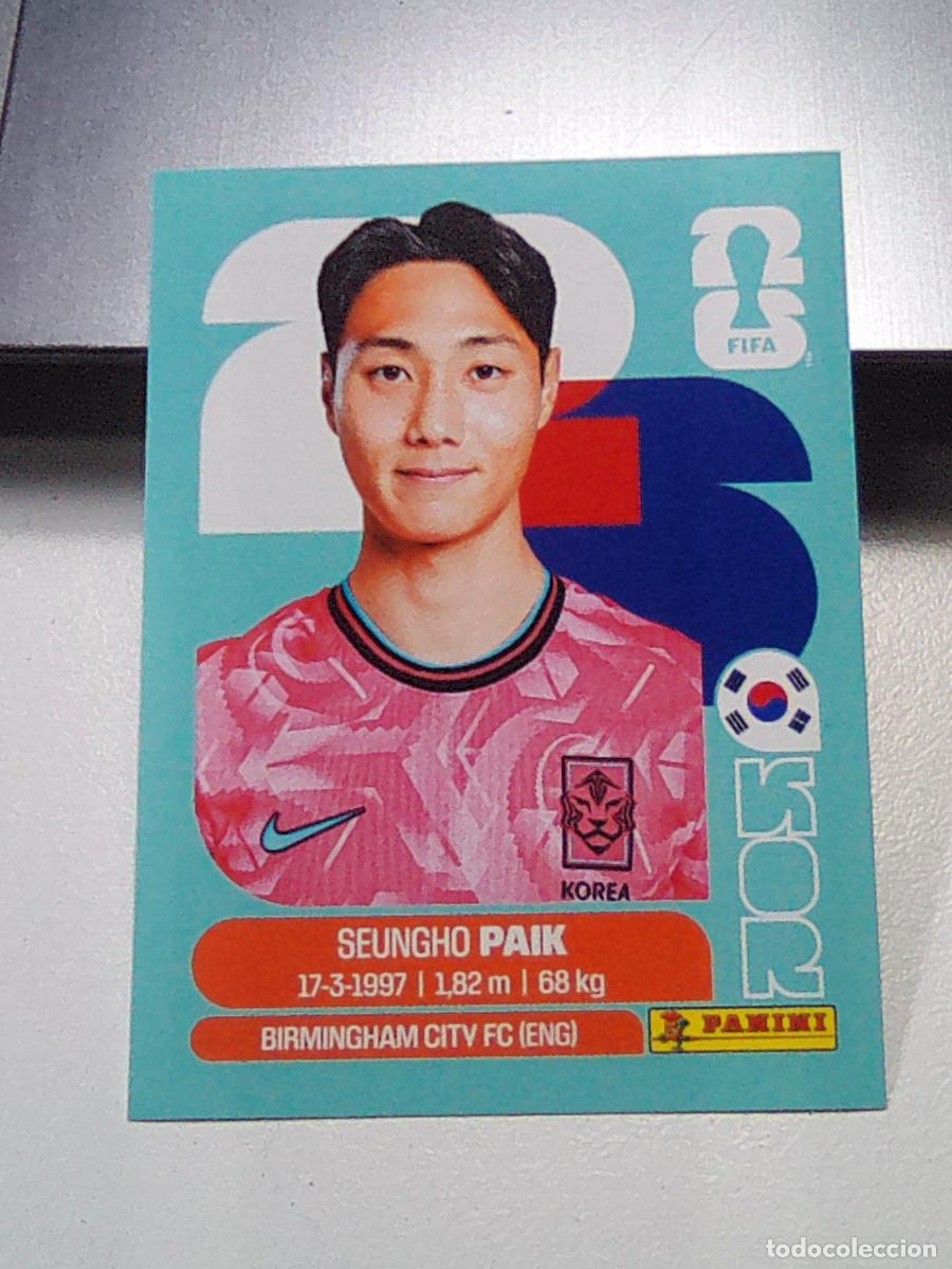 Cromos de f&uacute;tbol: B29 KOR14 SEUNG-HO PAIK 14 COREA DEL SUR KOR MUNDIAL FIFA WORLD CUP 2026 STICKER PANINI